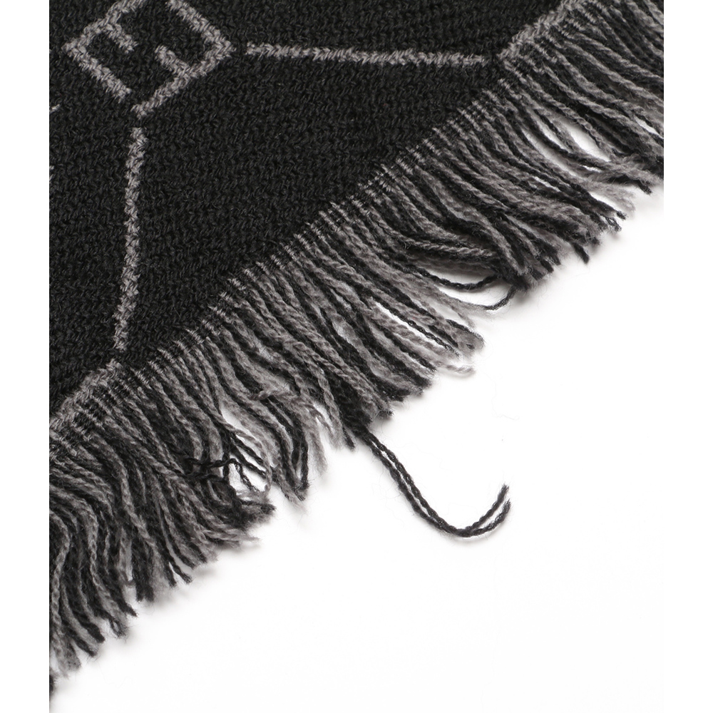 Fendi Pattern Muffler Handbag Black - image 4